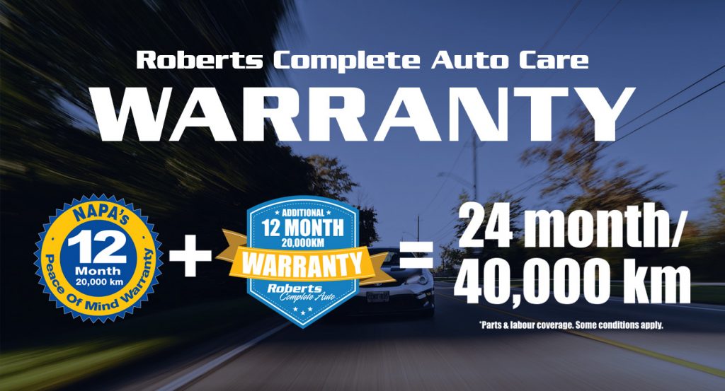 Introducing the Roberts Complete Auto Care Warranty! Roberts Complete