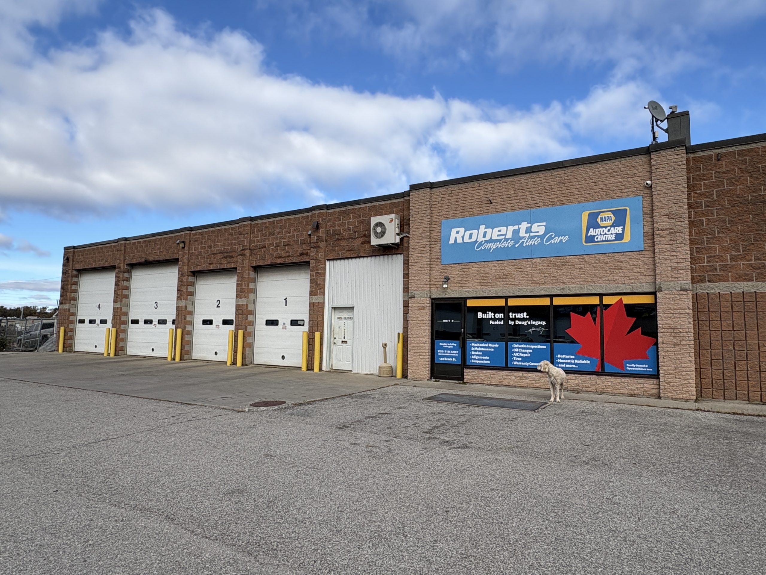 Auto repair shop Barrie — Roberts Complete Auto Care at 140 Brock Street