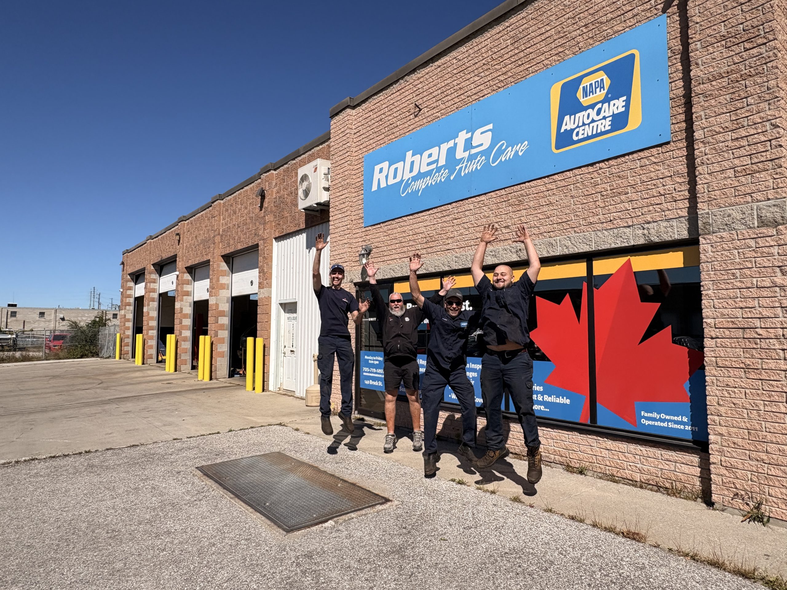 Barrie Business Awards finalist: the team at Roberts Complete Auto Care